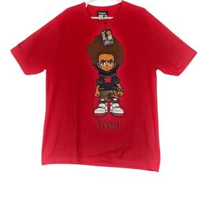 The Boondocks Huey Freeman Red Graphic T Shirt Adult 3XL New With‎ Tags